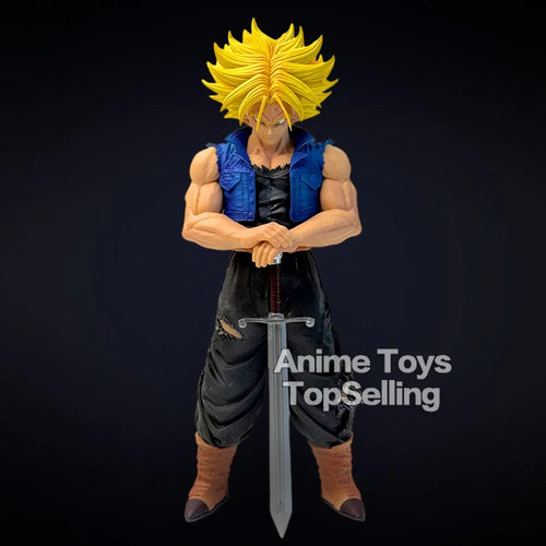 25cm/9.84in Anime Dragon Ball Z Figure Trunks Action Figures Pvc Statue Collection Model Toys for Gifts