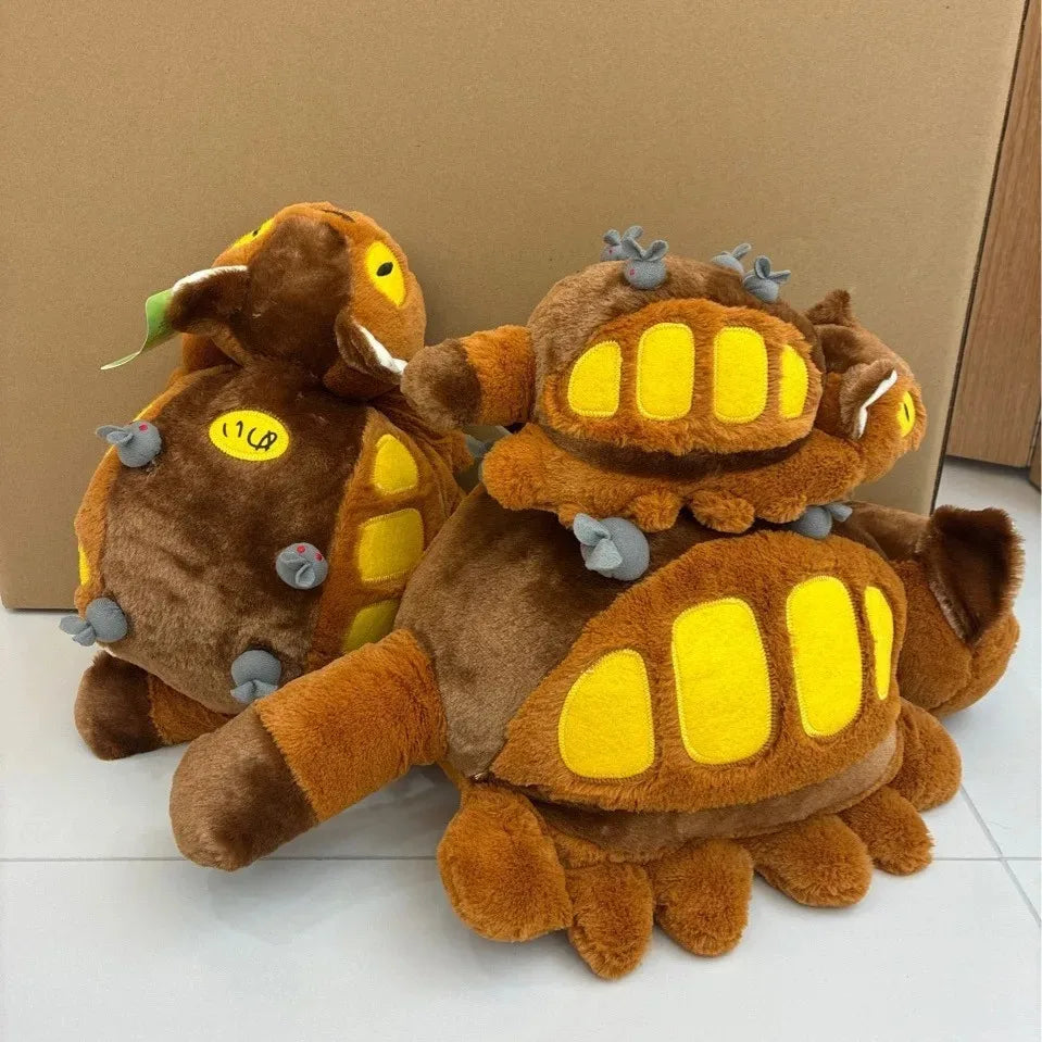 Cartoon Animation Bus My Neighbor Totoro Doll Soft Plush Animal Toys Stuffed Totoro Bus Kids Xmas Birthday Gift Anime Plush Toys