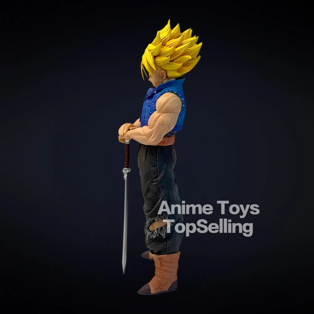 25cm/9.84in Anime Dragon Ball Z Figure Trunks Action Figures Pvc Statue Collection Model Toys for Gifts
