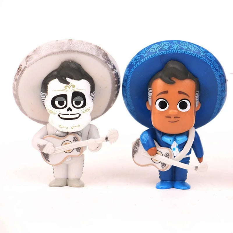 COCO Action Figure Toys Mini Cute Cartoon Anime Toys Model Children For fun Birthday Gifts Desk Decoration
