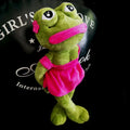 45cm Sad Frog Plush Toy Soft Stuffed Pillow Expression Pepe The Sad Frog Animal Plush Doll Birthday Boys Girls Birthday Gift
