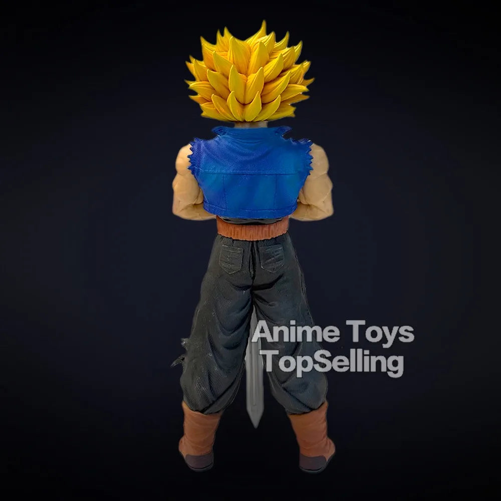 25cm/9.84in Anime Dragon Ball Z Figure Trunks Action Figures Pvc Statue Collection Model Toys for Gifts