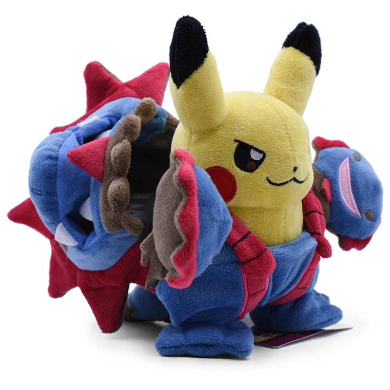 Cos Eevee Pikachu Cosplay Plush Toys Pikachu Peluche Lucario Stuffed Animal Doll Collectible Gift Cartoon Plushies Cute 20CM